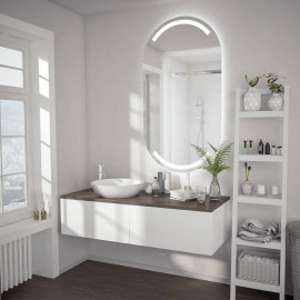 Овальное зеркало с подсветкой Портал 